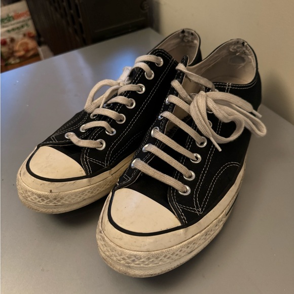 Converse Black Oxford Chuck Taylor Cons - Picture 3 of 10